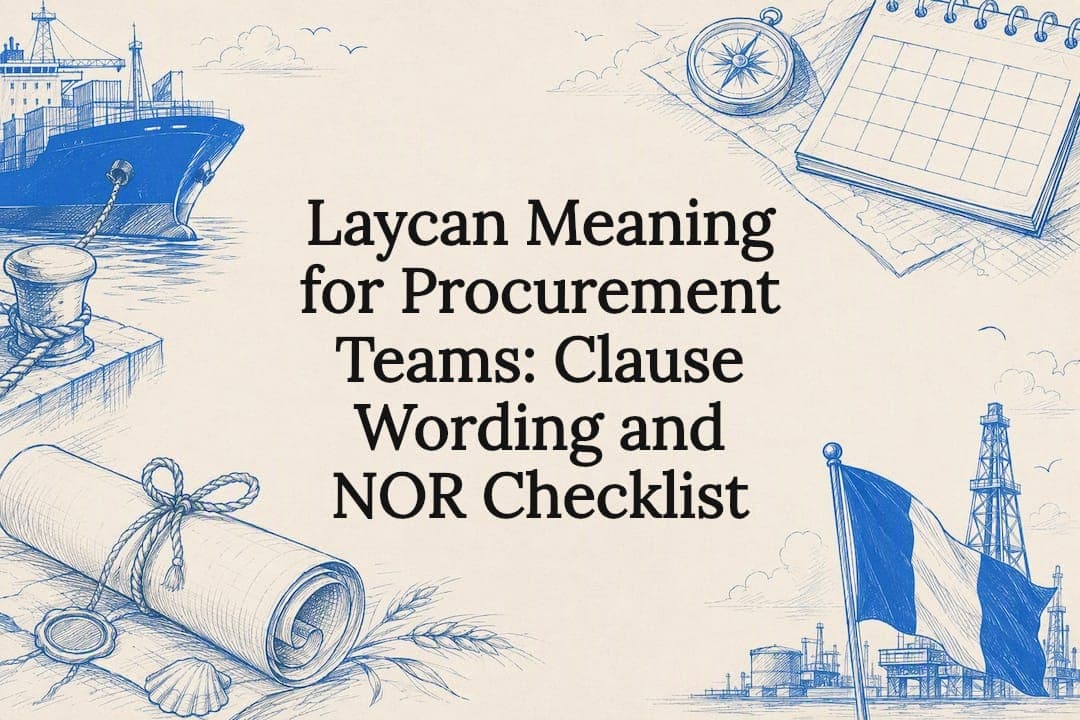 Laycan Meaning for Procurement Teams: Clause Wording and NOR Checklist