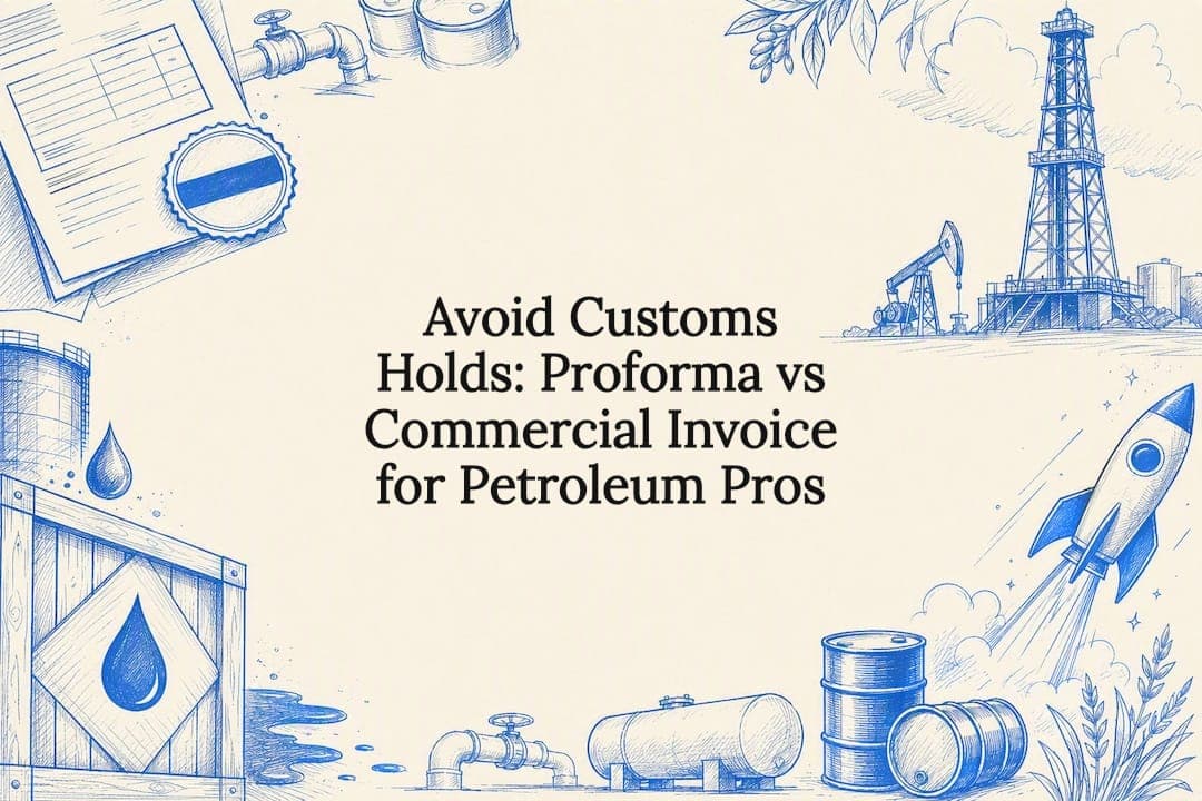 Avoid Customs Holds: Proforma vs Commercial Invoice for Petroleum Pros